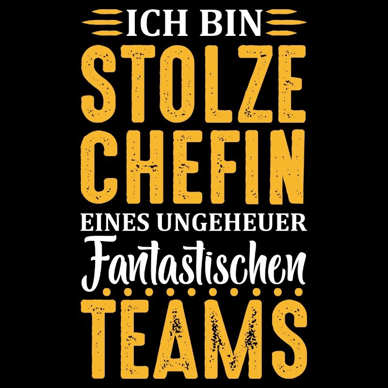 Stolze Chefin Chef Frau Abteilungsleiter Teamchef