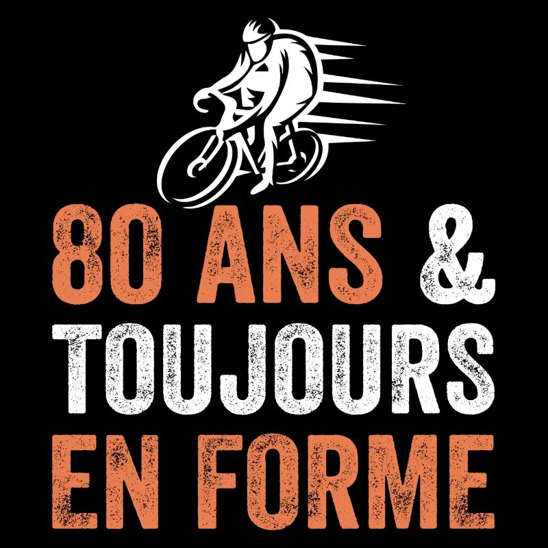 Cadeau anniversaire 80 ans Vélo
