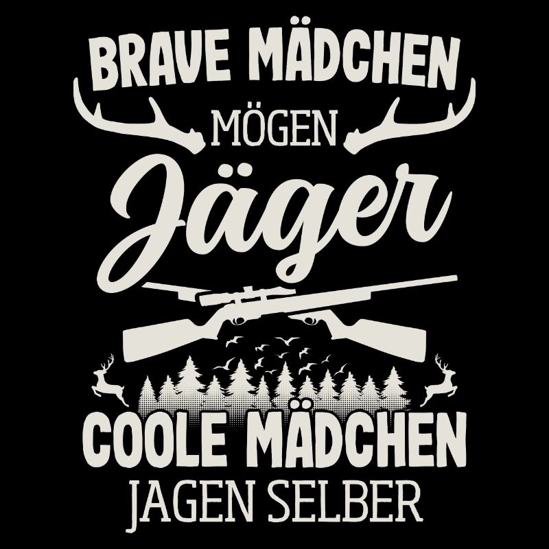 Jäger Mädchen Jagen Selber Hirsch Jagd Jägerin