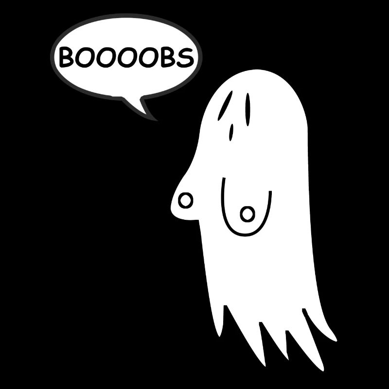 Boooobs | Boobs, Halloween, Ghost, Ghost