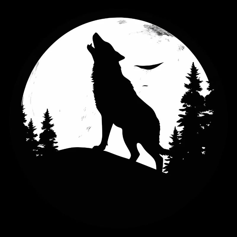 Wolf, Wildhund, Grauer Wolf, Canis lupus