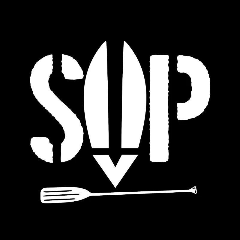 SUP Board und Paddel