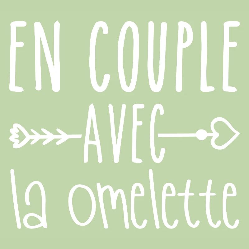 Couples with Omelette, Omelette Fans Gift
