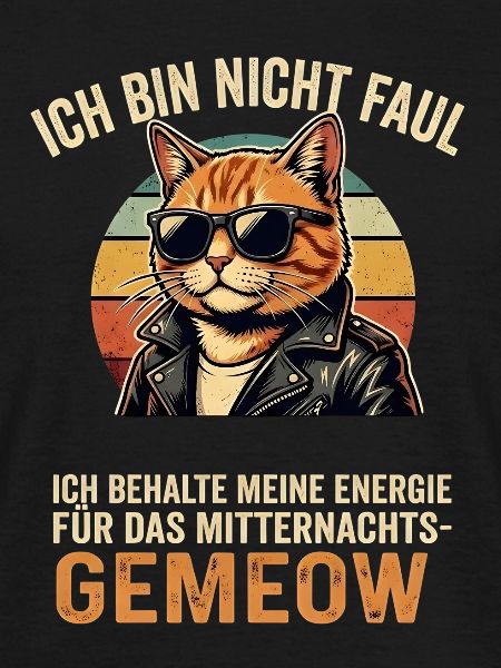 Katze lustiger Spruch