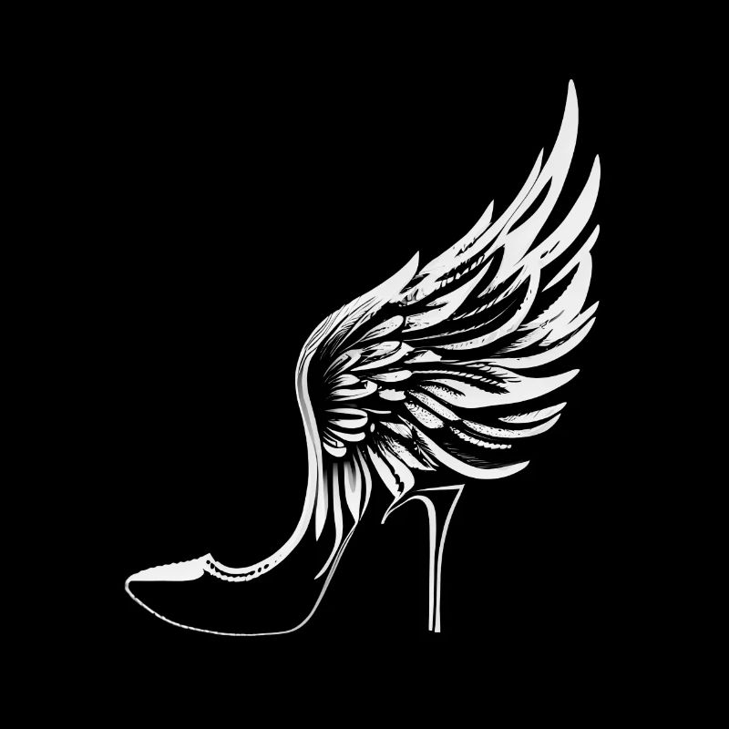 Talons hauts avec ailes