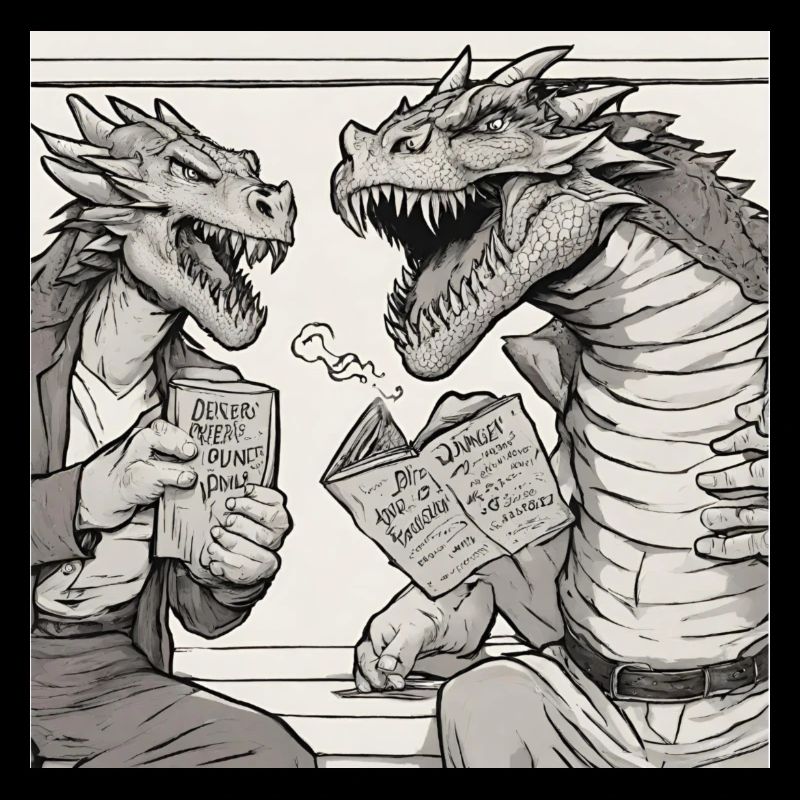 Drachen Streit