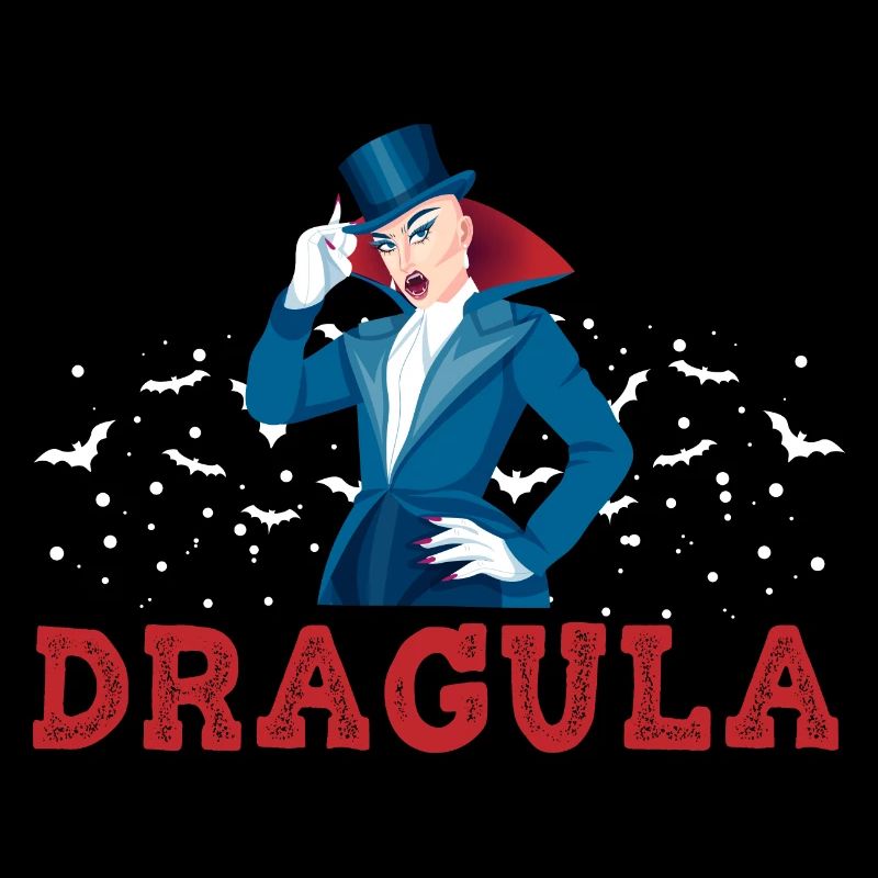 Dragula Dracula Drag Queen Carnaval d’Halloween