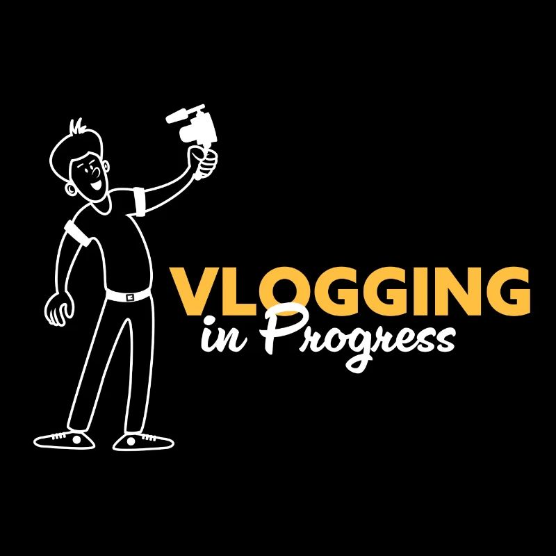 Vlogging in progress