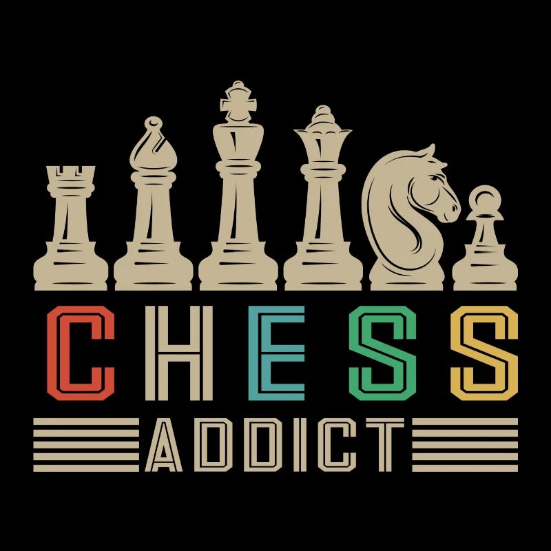 Lusitger Schachspieler Spruch I Schach
