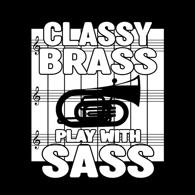 Classy Brass Play With Sass Baritone Bass Player
