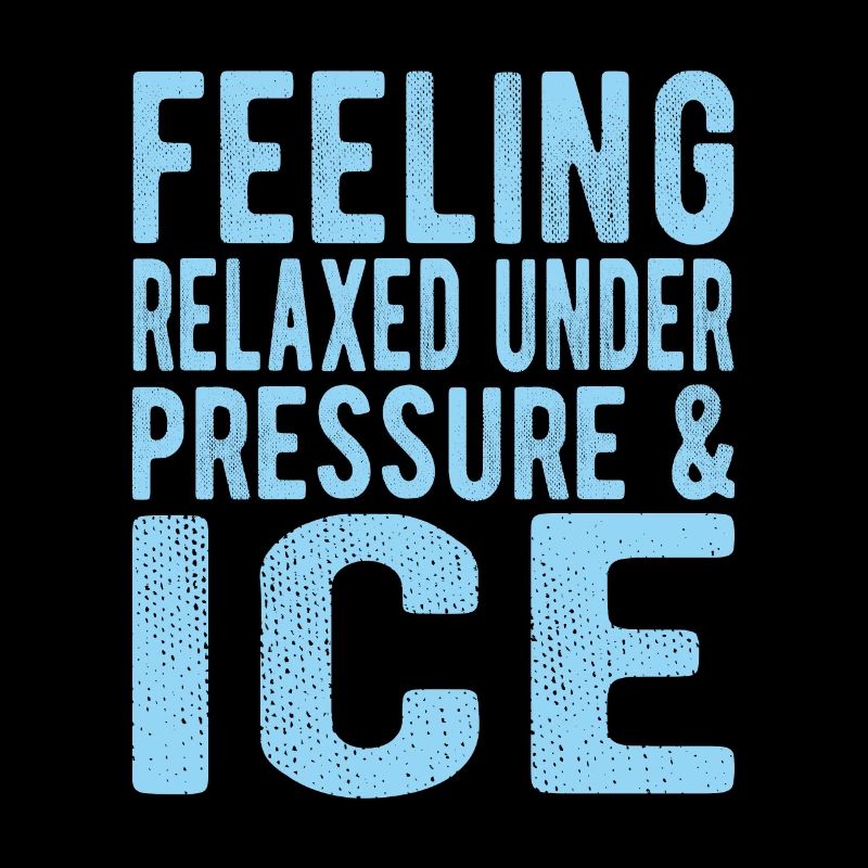 Natation sur glace Détendu Sous pression Glace