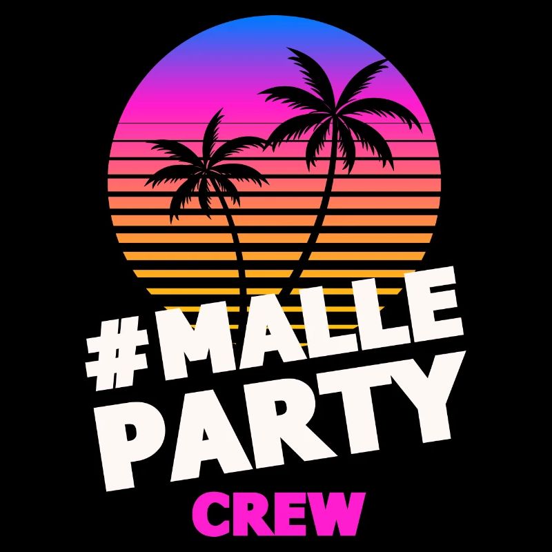 malle party crew bunt