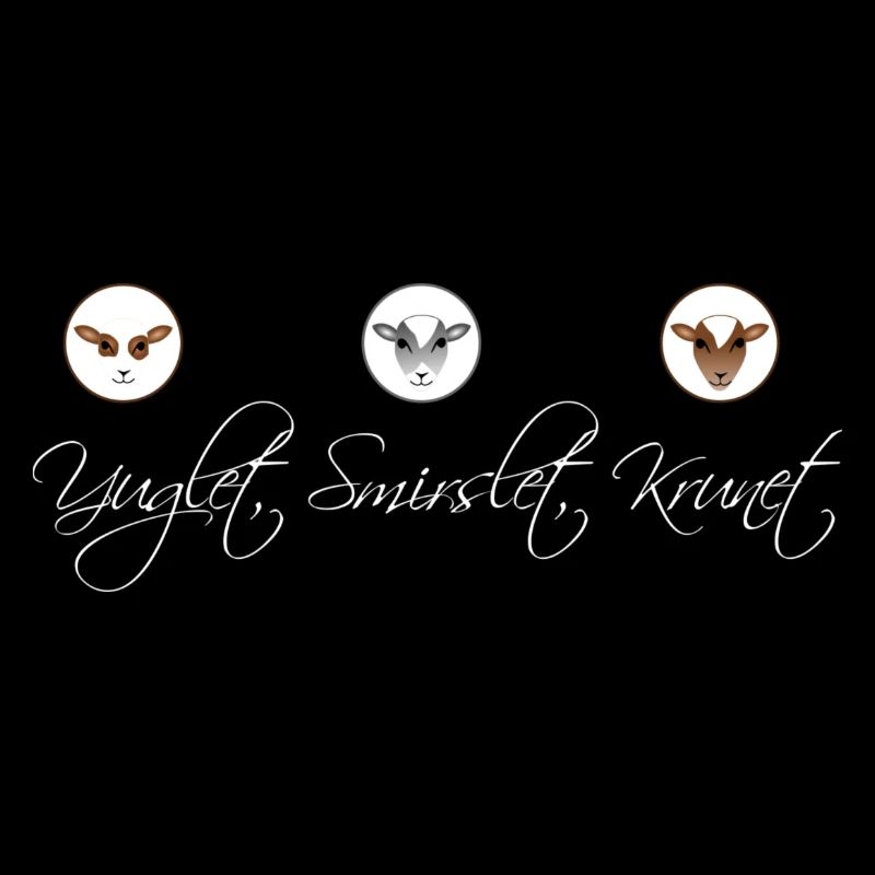 Yuglet smirslet krunet blanc