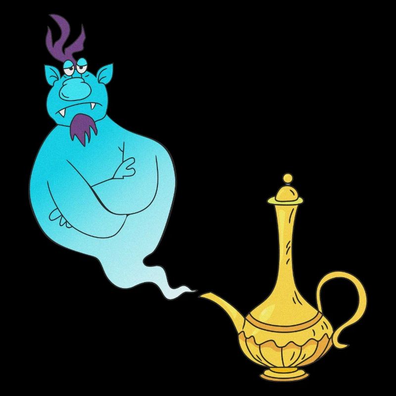 Gini Magic Lamp Génie