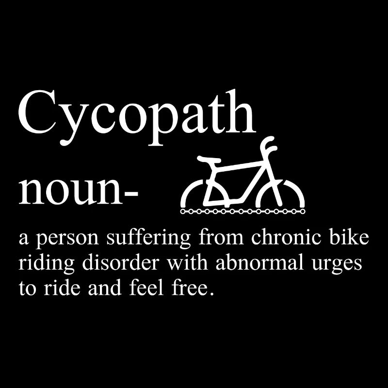 Cycopath definition bicycle humour