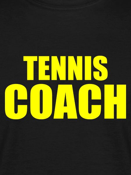 Tennis coach
