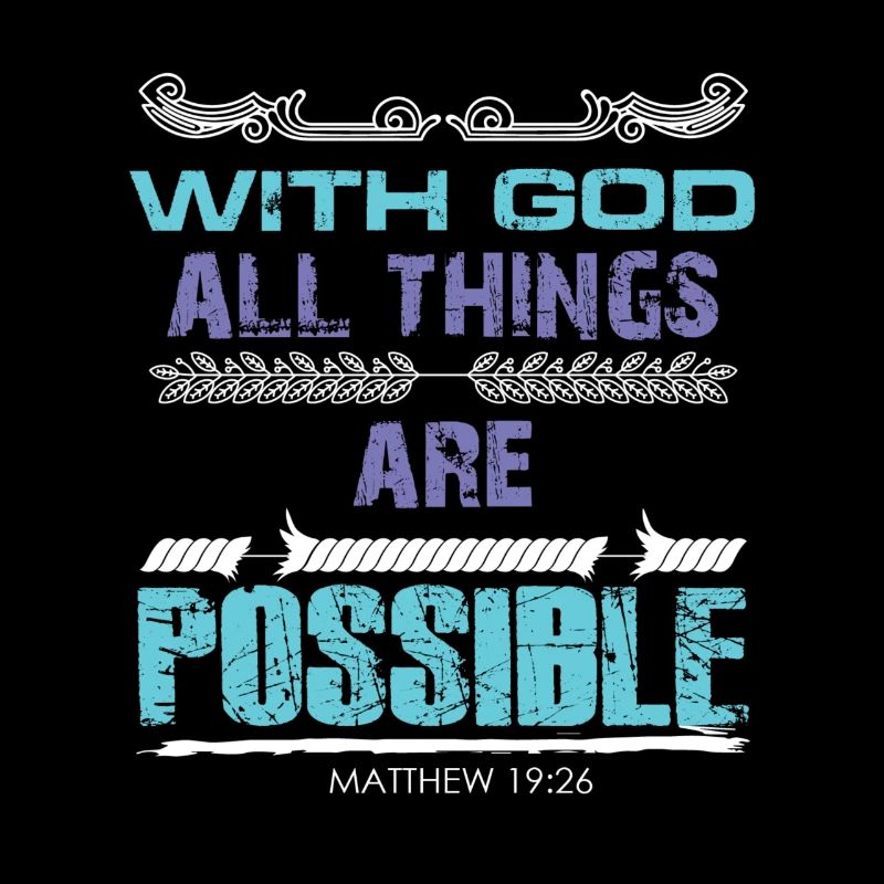 Bible God Everything Possible