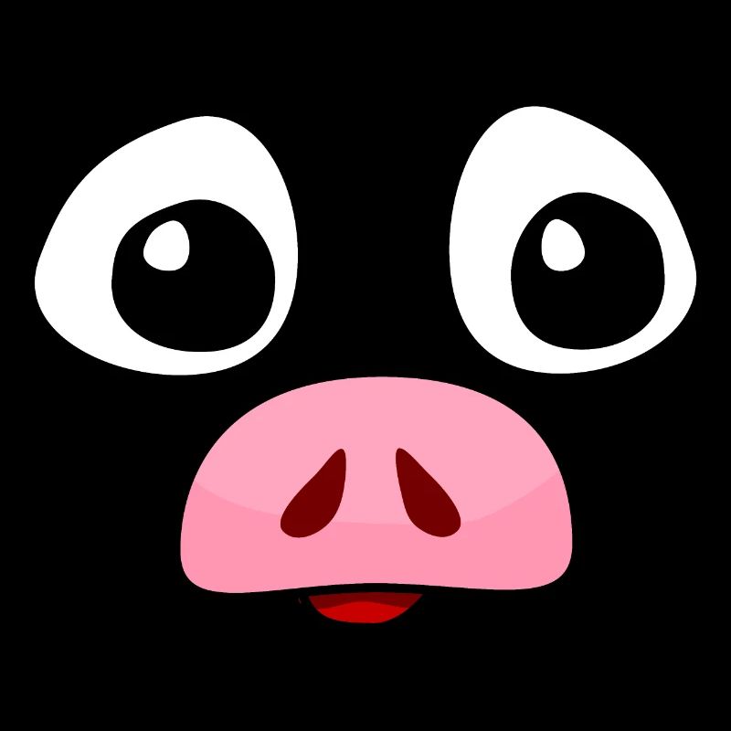 Visage cochon