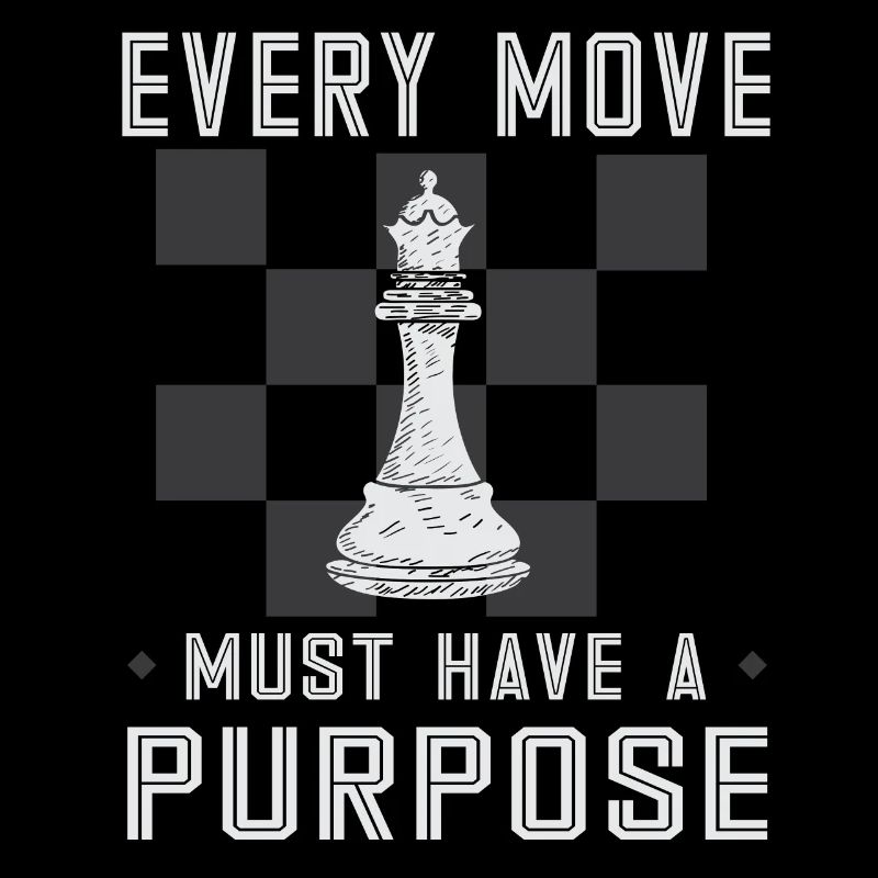 Lusitger Schachspieler Spruch I Schach