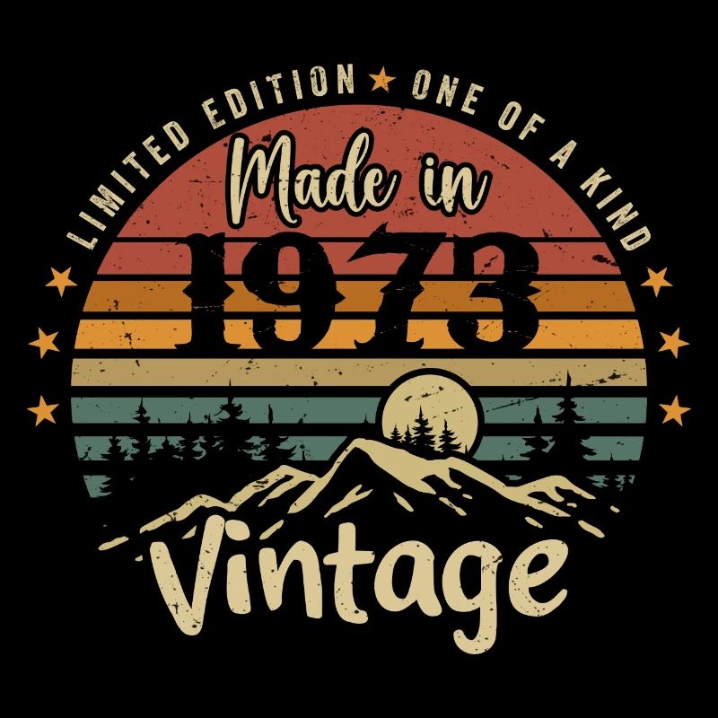 1973 Anniversaire Né En 1973 Édition Limitée