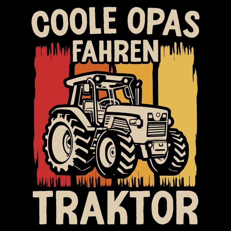 Landwirt Opa Traktor Bauer Landwirtschaft
