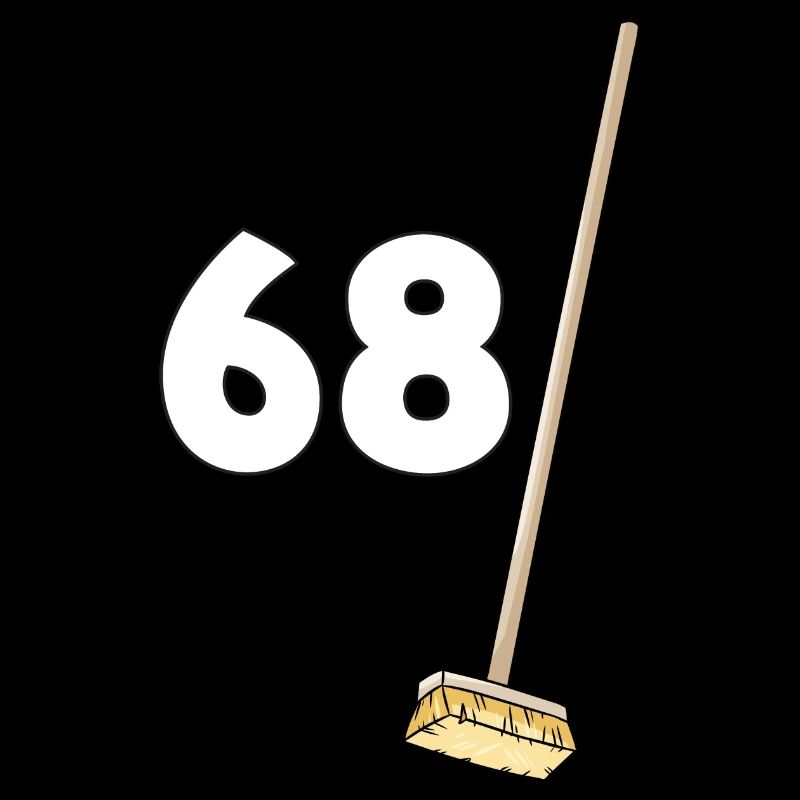 68 Besen Geburtstag Mann oder Frau Humor