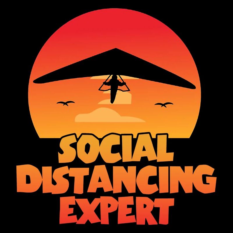 Social distancing Expert Hang Gliding