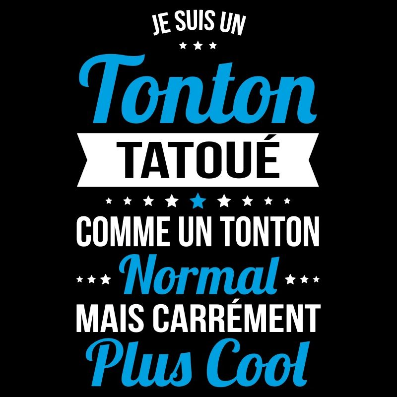 Tonton tatoué comme un tonton normal plus cool