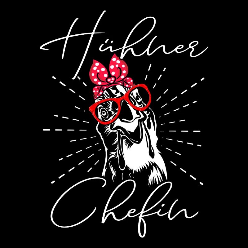 Hühner Hühner Chefin Hühnerhalterin Geschenk