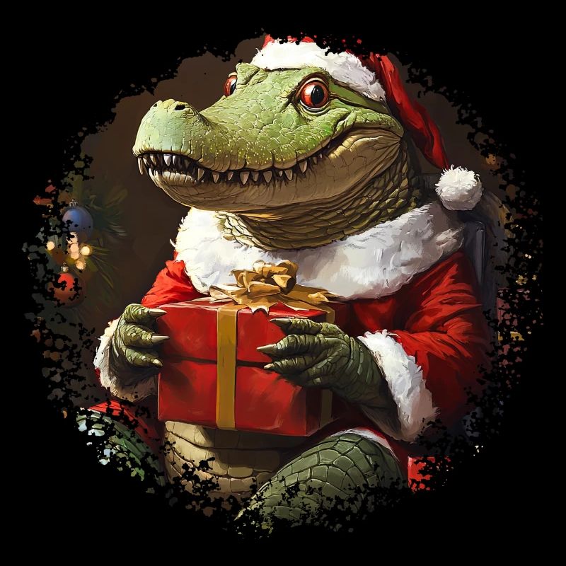 Crocodiles Christmas
