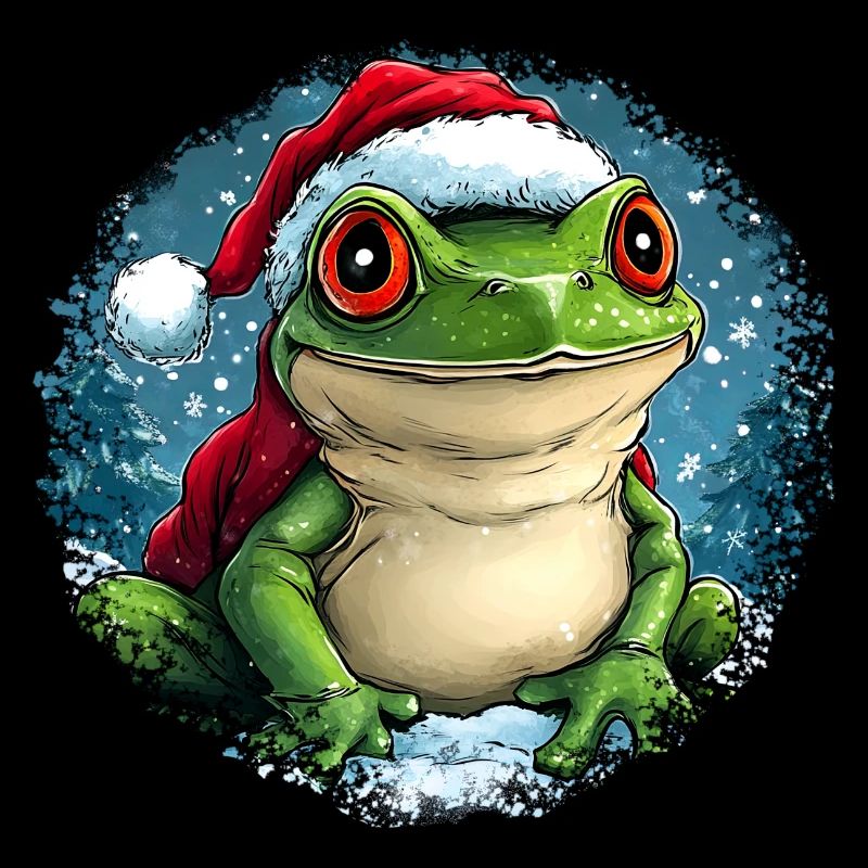 Grenouilles Noël