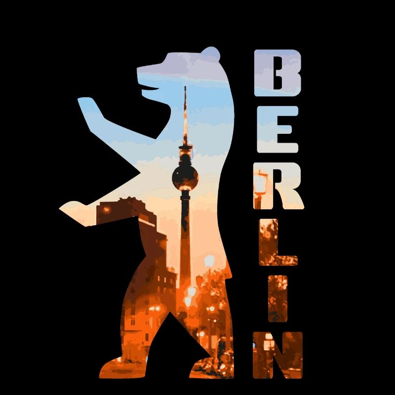 Silhouette d’ours de Berlin