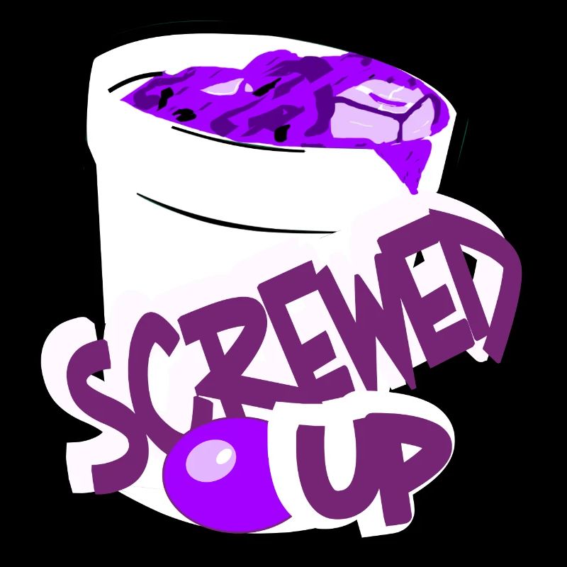 Sirop contre la toux Codeine Lean Double Cup Screwed Up
