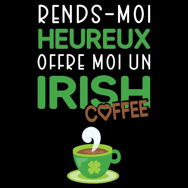Irish coffee cadeau drôle