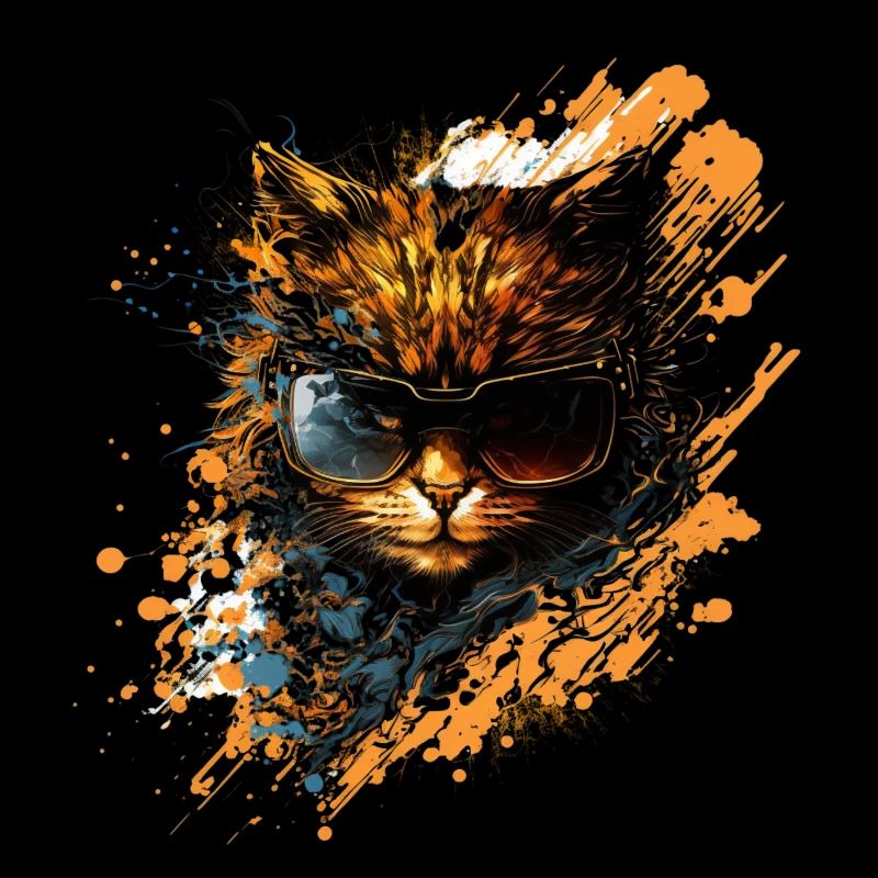 Fearless and wild: Badass cat!