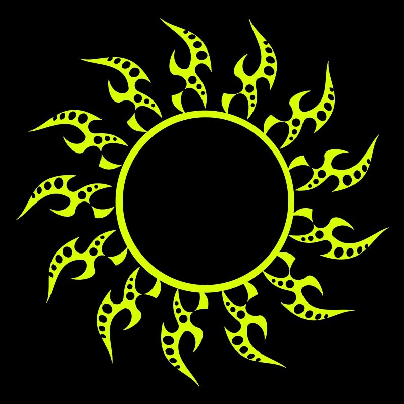 Sun with color change possibility