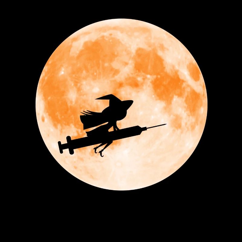 Infirmière infirmière seringue lune