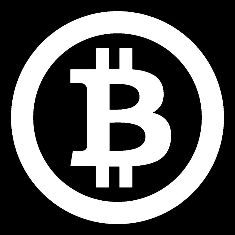 Bitcoin - Weiß
