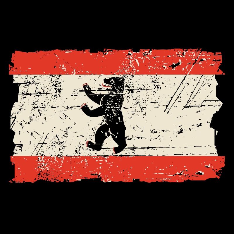 Berlin Vintage Flag
