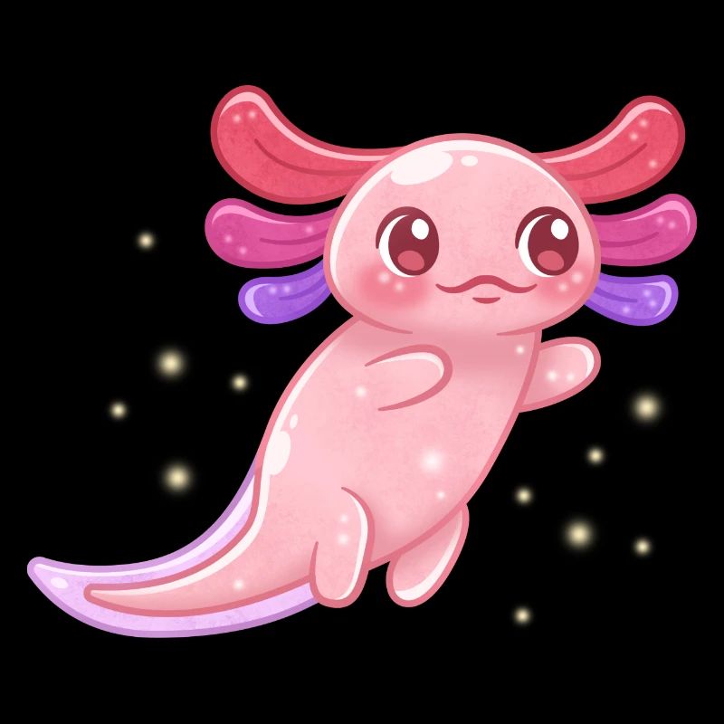 Conception d’anime axolotl pour les amateurs d’axolotl