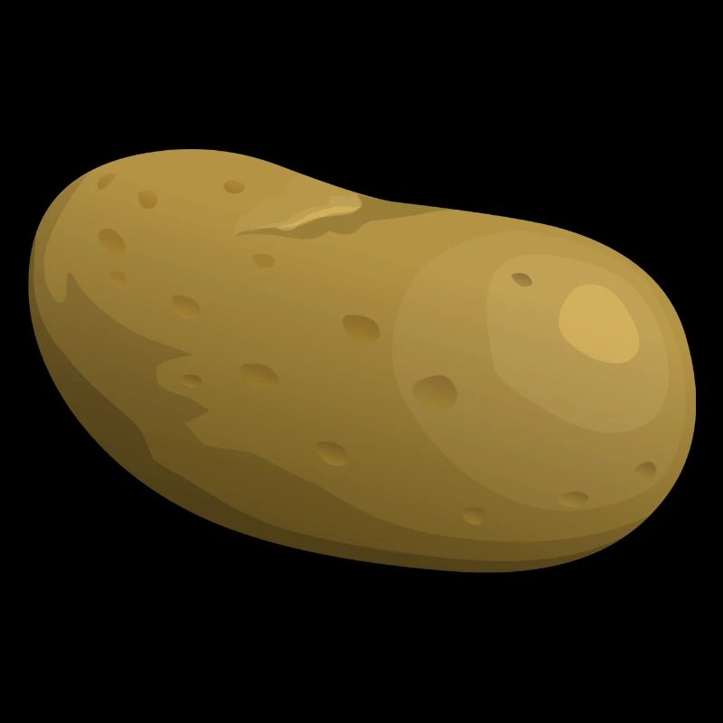 Thick German potato