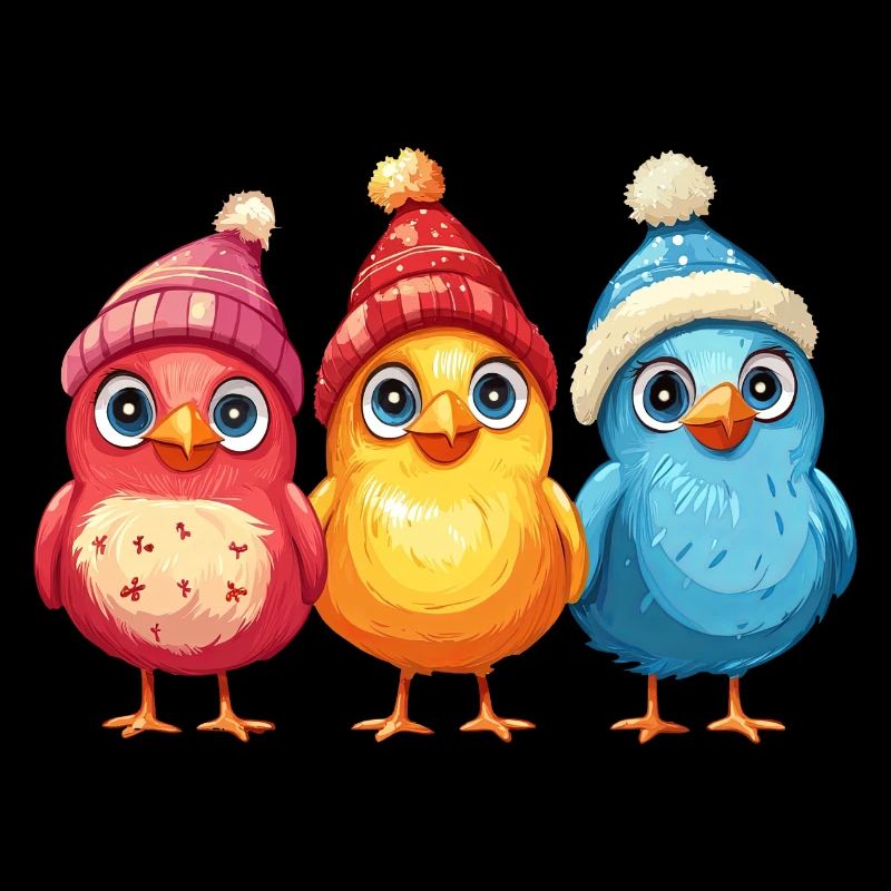 Poules Noël