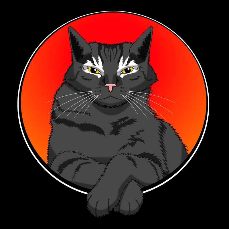 Cat paws crossed