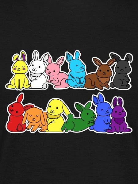 Fierté Progrès Flag Lapin Égalité