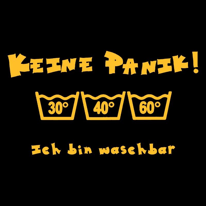 Ich bin waschbar!