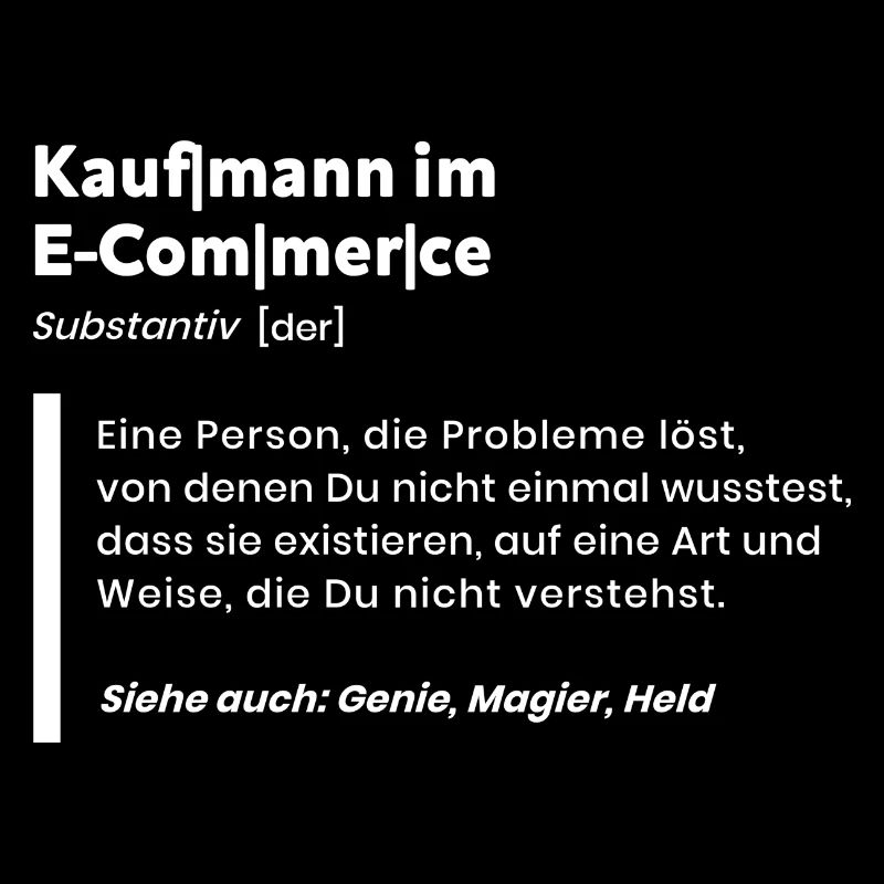 Kaufmann im E-Commerce Definition für Handwerker
