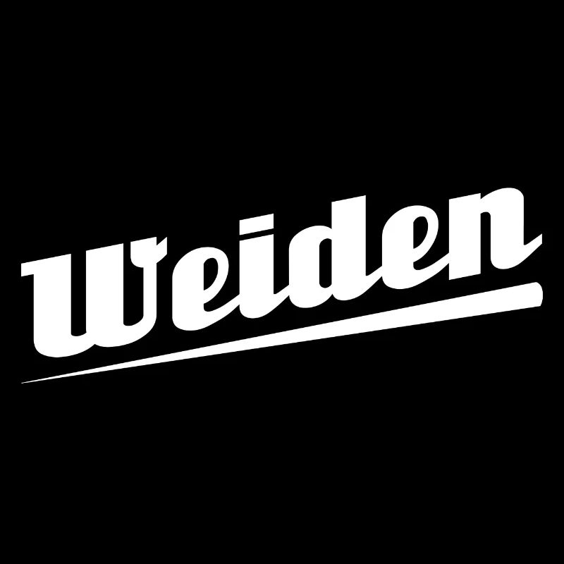 Weiden - Textdesign mit Stadtnamen