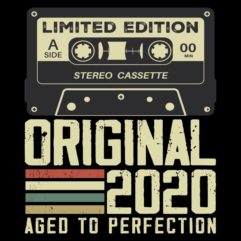 4. Geschenk zum Jubiläum im Retro-Stil 2020
