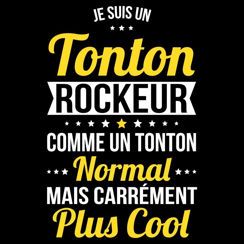 Tonton rockeur comme un tonton normal plus cool