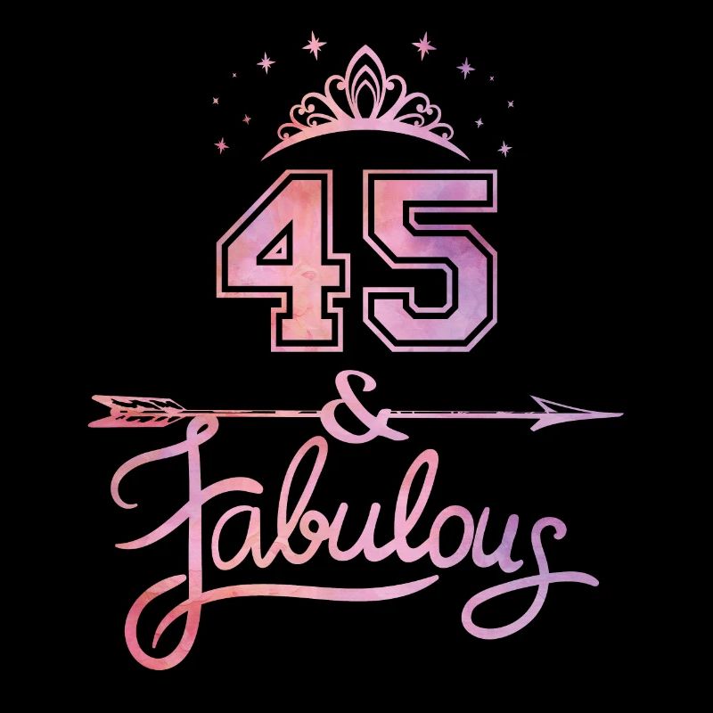 Femmes 45 ans et 45 ans fabuleux